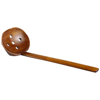 Solid Wood Bamboo Colander Spoon for Kitchen