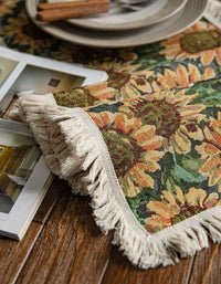 Tessle Sunflower Printed Table Runner