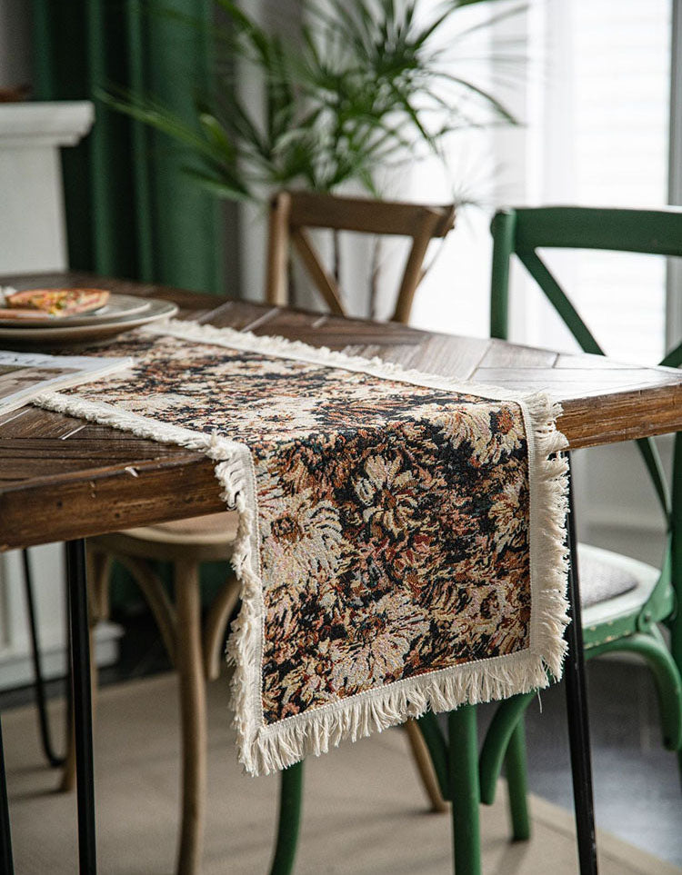 Tessle Sunflower Printed Table Runner